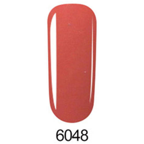 Red nail polish swatch with a white background