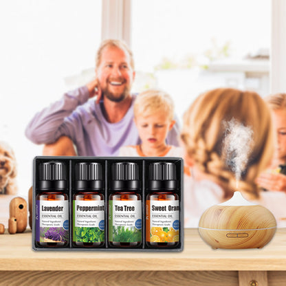 4-Stick Essential Oil Set for Massage & Relaxation