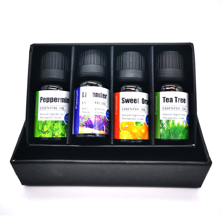 4-Stick Essential Oil Set for Massage & Relaxation