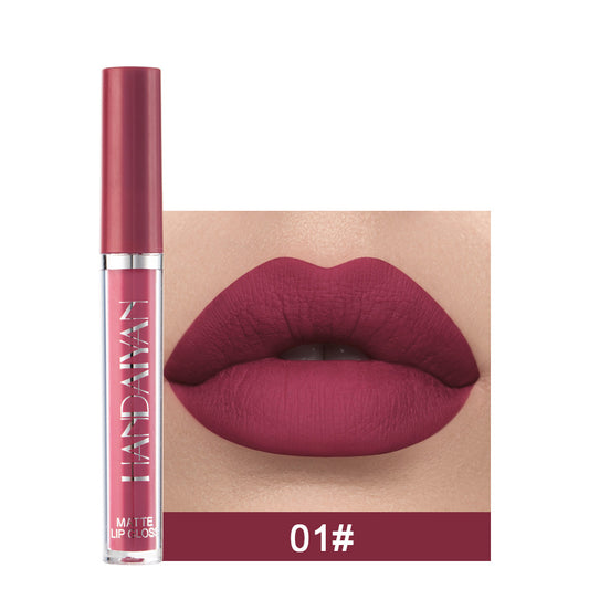 Matte Non-Stick Lip Gloss – Non-Fading Liquid Lipstick