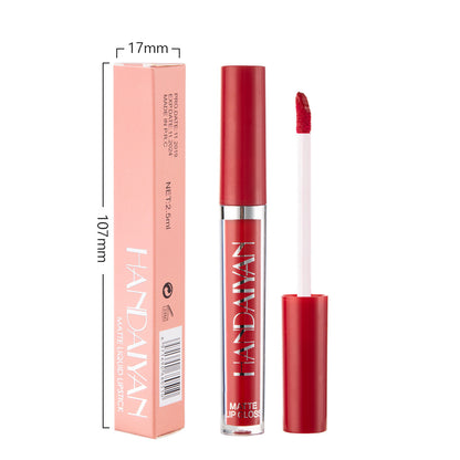 Matte Non-Stick Lip Gloss – Non-Fading Liquid Lipstick