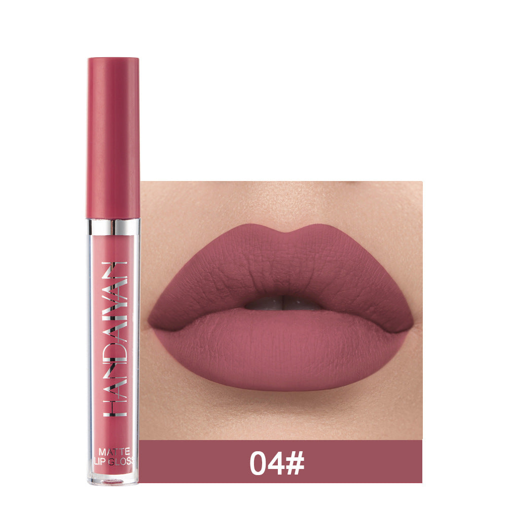 Matte Non-Stick Lip Gloss – Non-Fading Liquid Lipstick