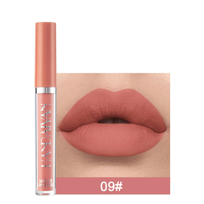 Matte Non-Stick Lip Gloss – Non-Fading Liquid Lipstick