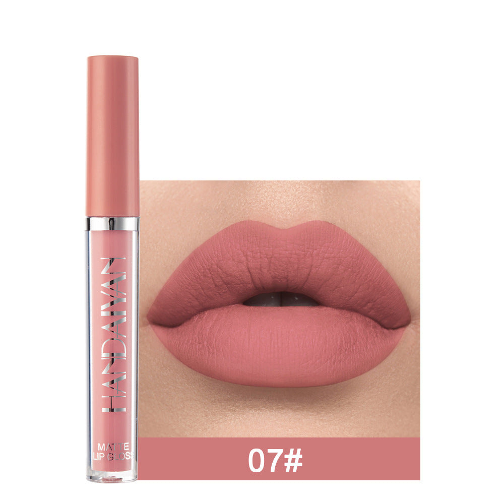 Matte Non-Stick Lip Gloss – Non-Fading Liquid Lipstick