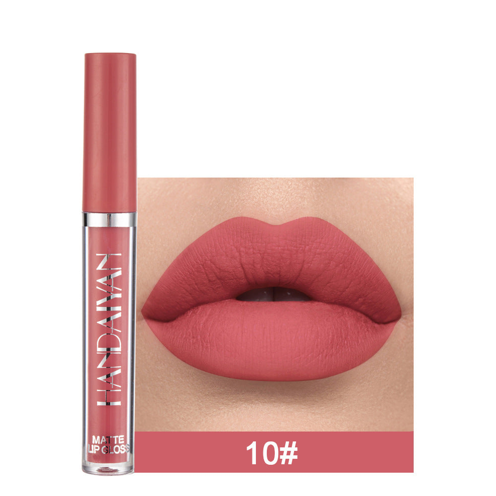 Matte Non-Stick Lip Gloss – Non-Fading Liquid Lipstick