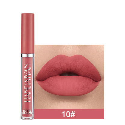 Matte Non-Stick Lip Gloss – Non-Fading Liquid Lipstick