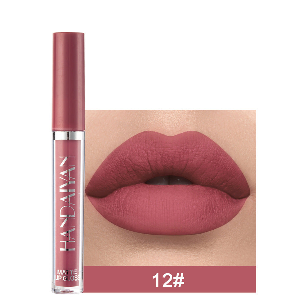 Matte Non-Stick Lip Gloss – Non-Fading Liquid Lipstick