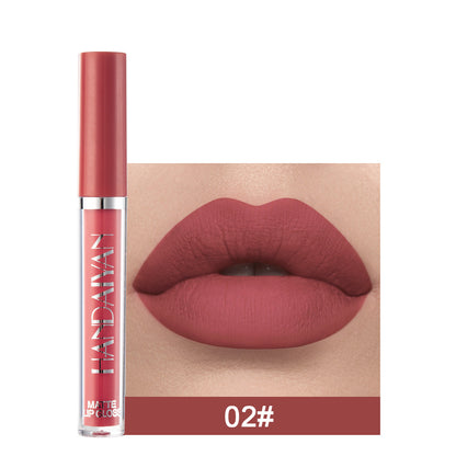 Matte Non-Stick Lip Gloss – Non-Fading Liquid Lipstick