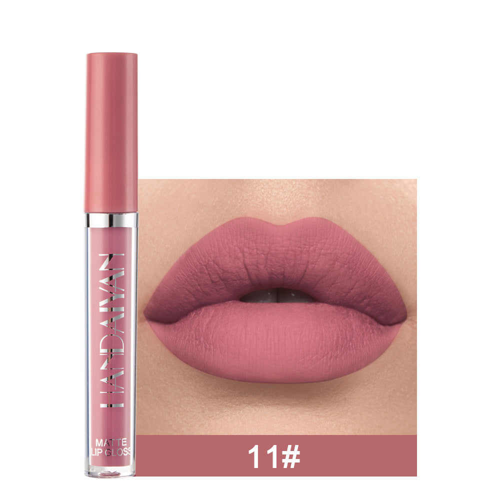 Matte Non-Stick Lip Gloss – Non-Fading Liquid Lipstick