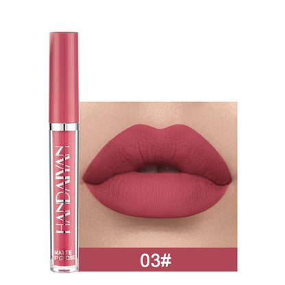 Matte Non-Stick Lip Gloss – Non-Fading Liquid Lipstick