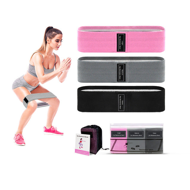 Fabric Resistance Bands for Strength & Flexibility