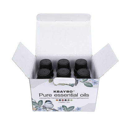 Essential Oils 6-Unit Kit for Wellness & Relaxation