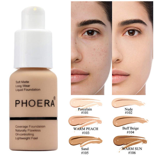 Explosive Press Type Oil Control Matte Concealer Foundation Cream