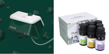 Essential Oils 6-Unit Kit for Wellness & Relaxation