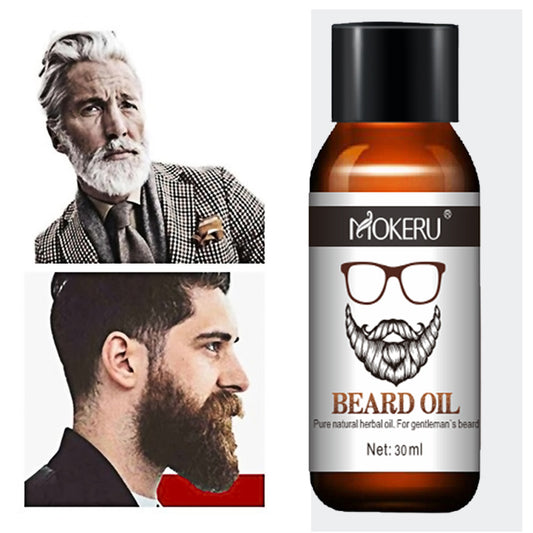 Organic Beard Growth Oil for Fuller, Thicker Beard