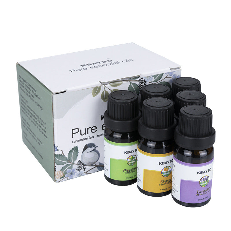 Essential Oils 6-Unit Kit for Wellness & Relaxation